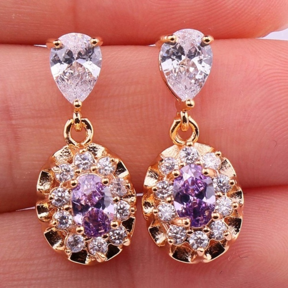 CZ earrings